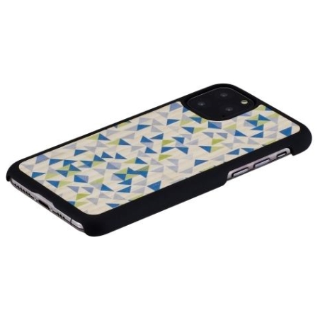 Man&Wood SmartPhone case iPhone 11 Pro blue triangle black