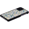 Man&Wood SmartPhone case iPhone 11 Pro blue triangle black