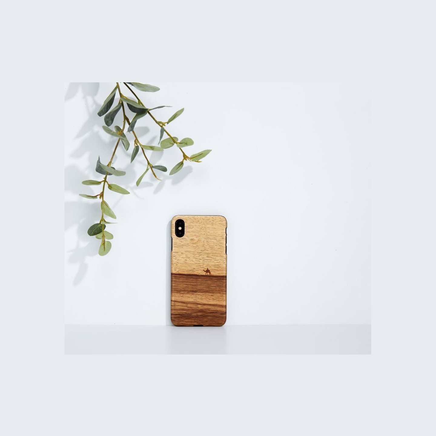 Man&Wood SmartPhone case iPhone XS Max terra black