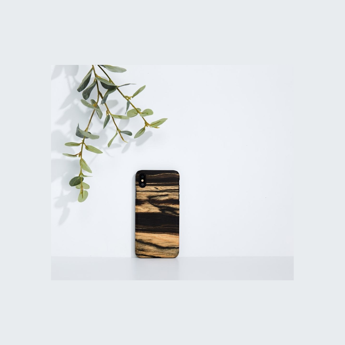 Man&Wood SmartPhone case iPhone XS Max white ebony black