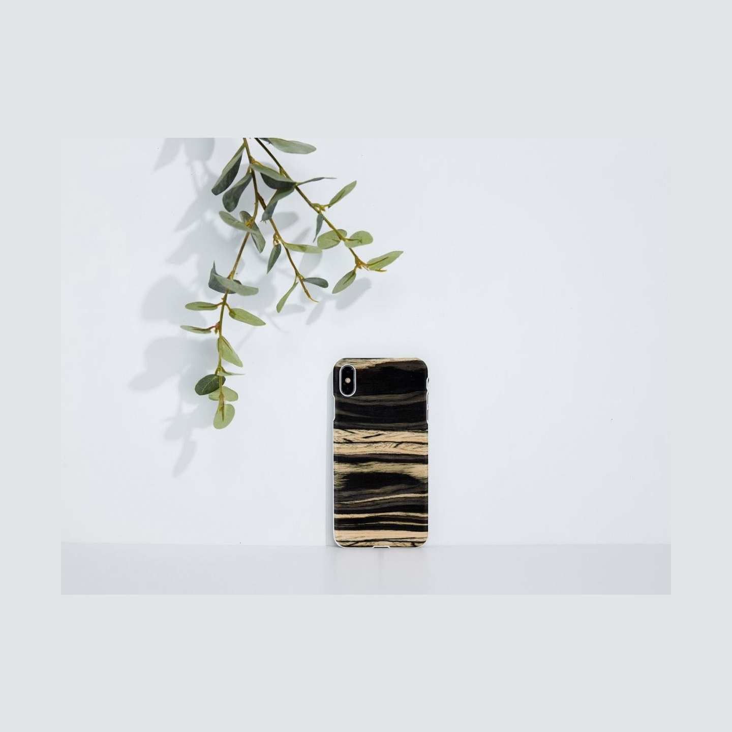Man&Wood SmartPhone case iPhone XS Max white ebony white