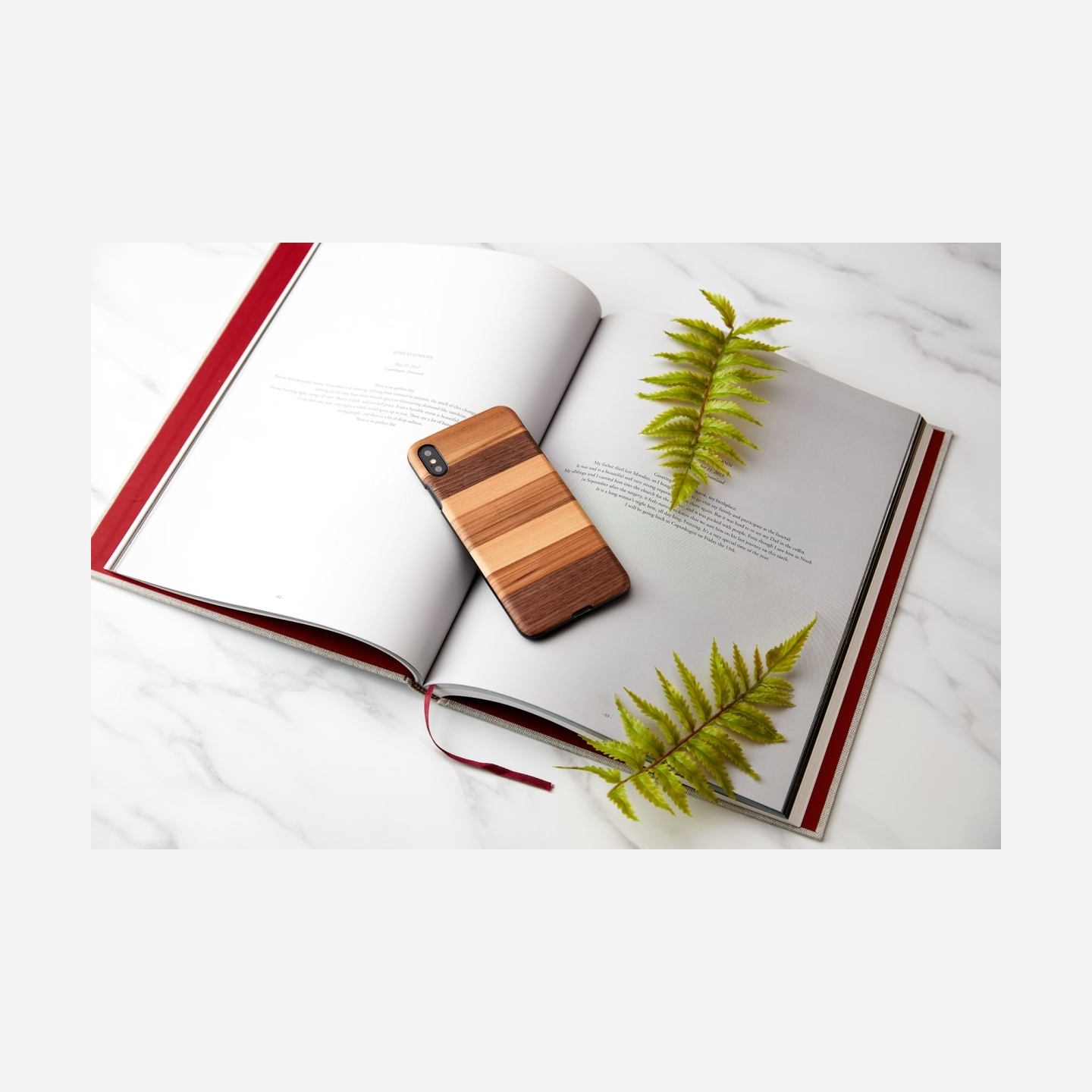 Man&Wood SmartPhone case iPhone XS Max sabbia black