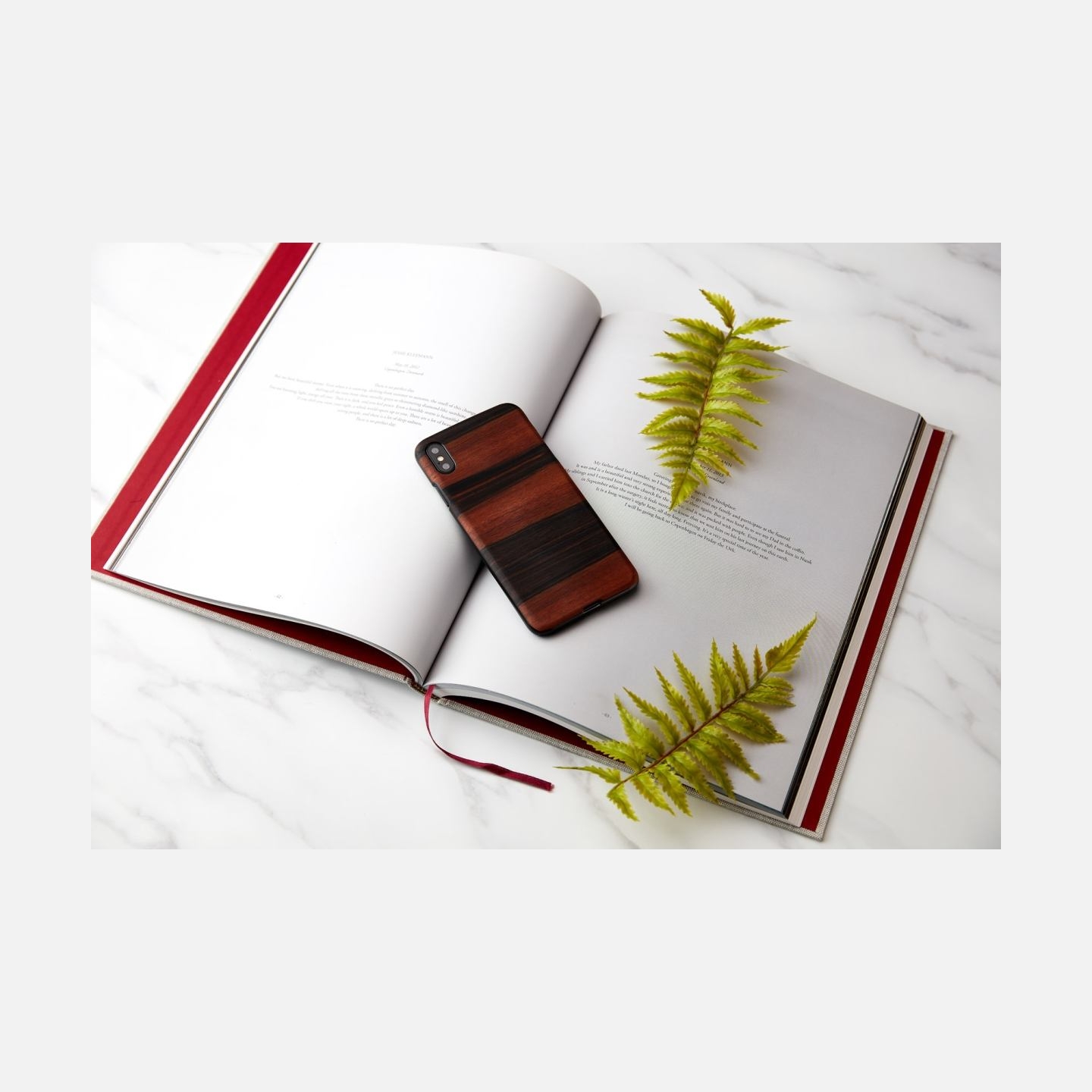 Man&Wood SmartPhone case iPhone XS Max ebony black