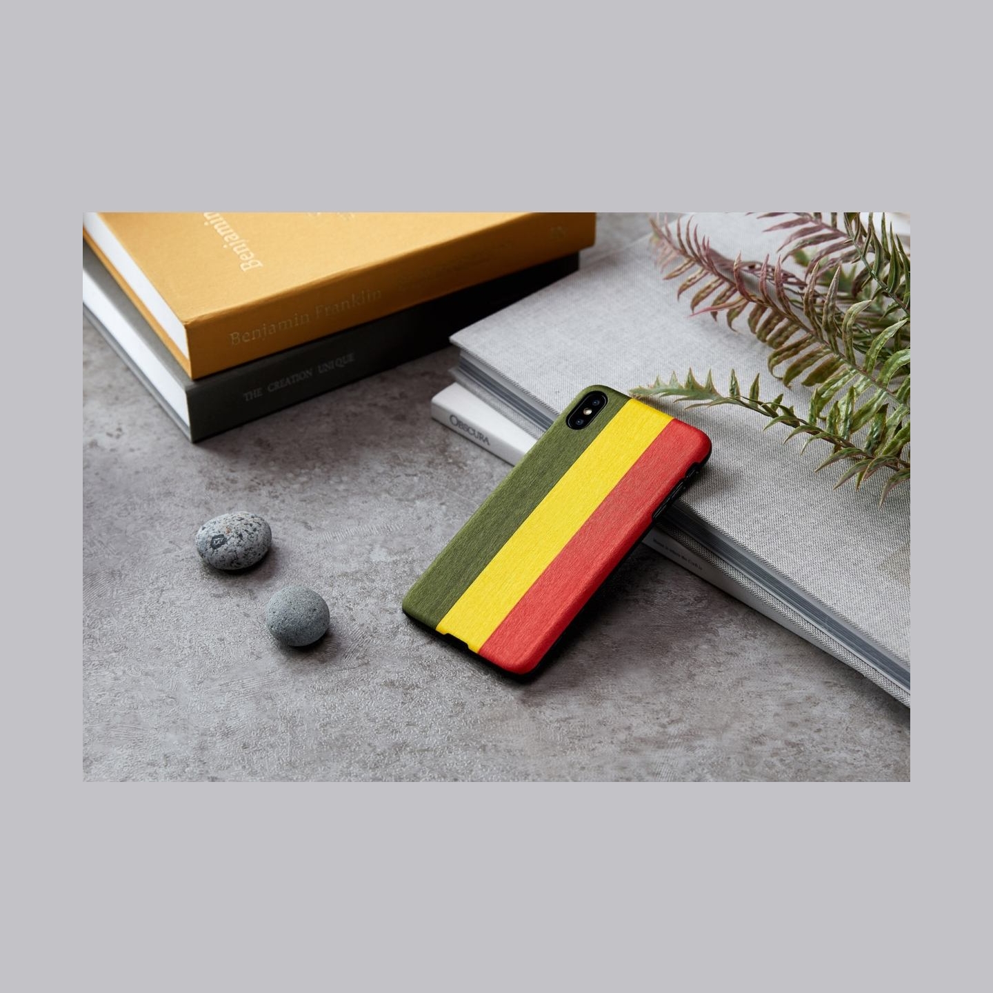 Man&Wood SmartPhone case iPhone XS Max reggae black