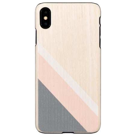 Man&Wood SmartPhone case iPhone XS Max pink suit black
