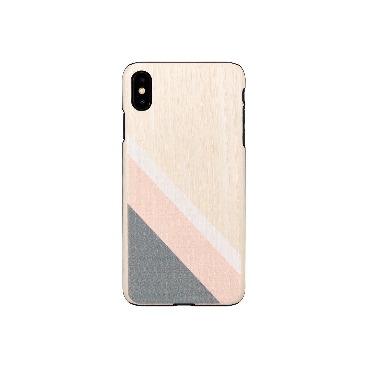 Man&Wood SmartPhone case iPhone XS Max pink suit black