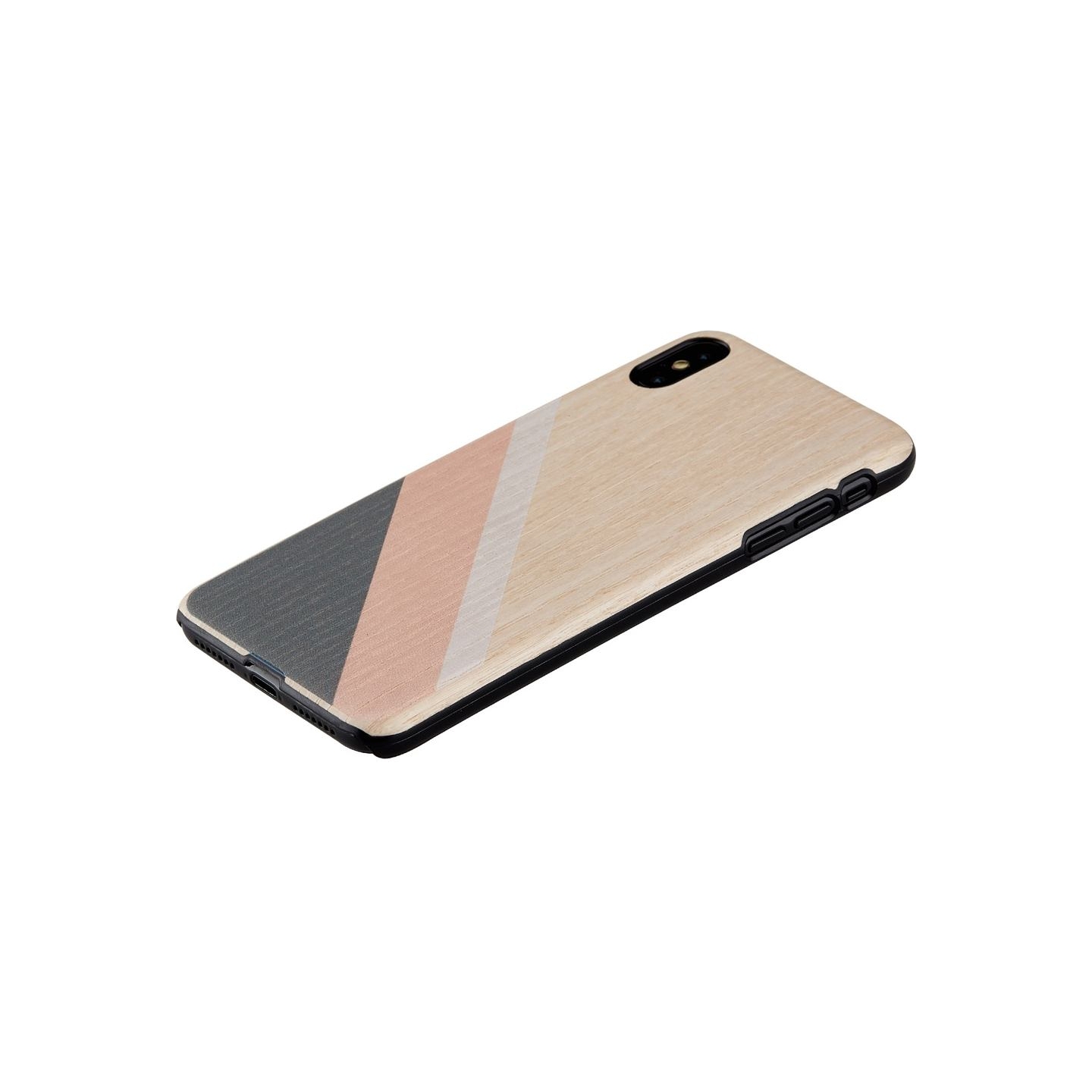 Man&Wood SmartPhone case iPhone XS Max pink suit black