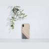 Man&Wood SmartPhone case iPhone XS Max pink suit black