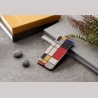Man&Wood SmartPhone case iPhone XS Max modrian wood white