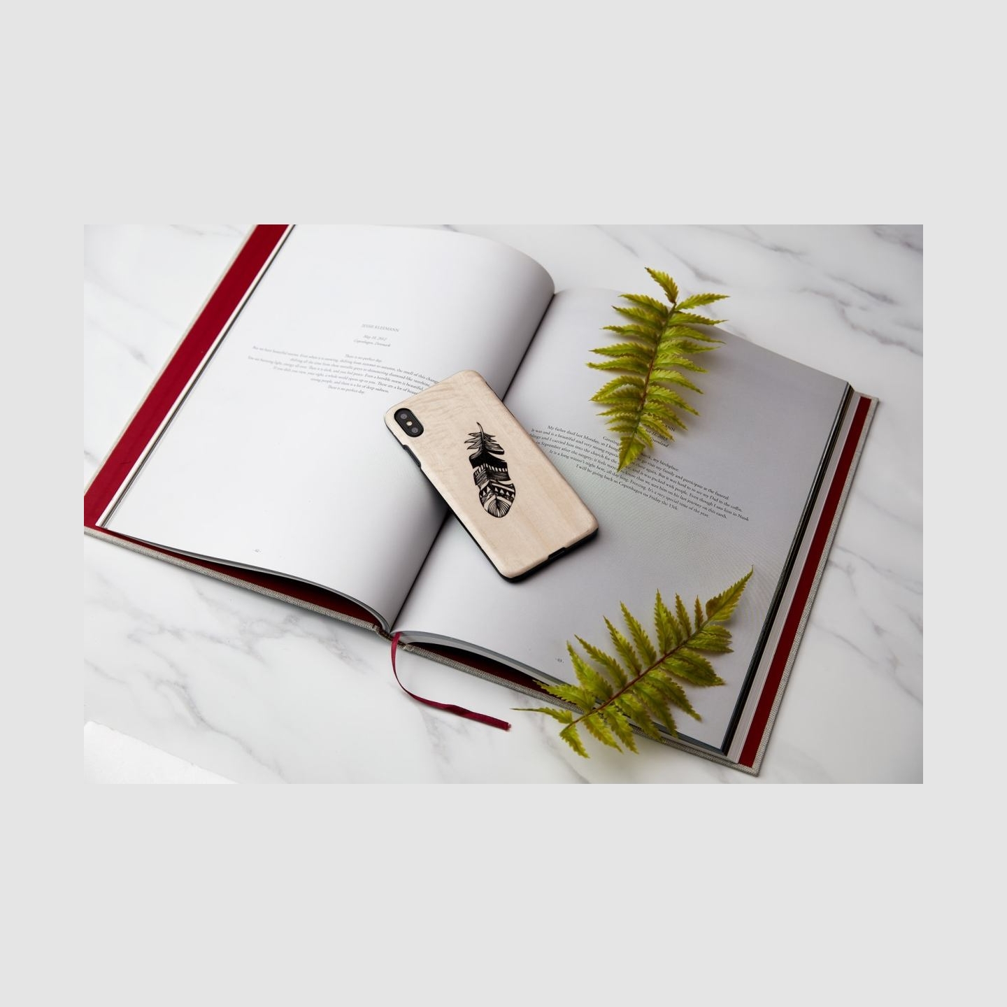 Man&Wood SmartPhone case iPhone XS Max indian black
