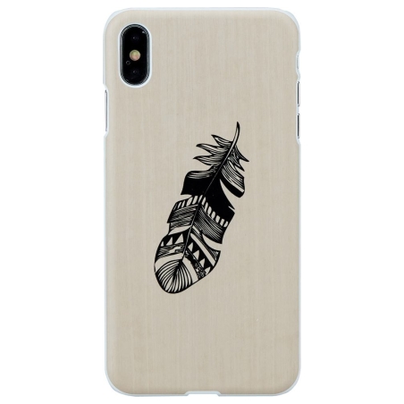 Man&Wood SmartPhone case iPhone XS Max indian white