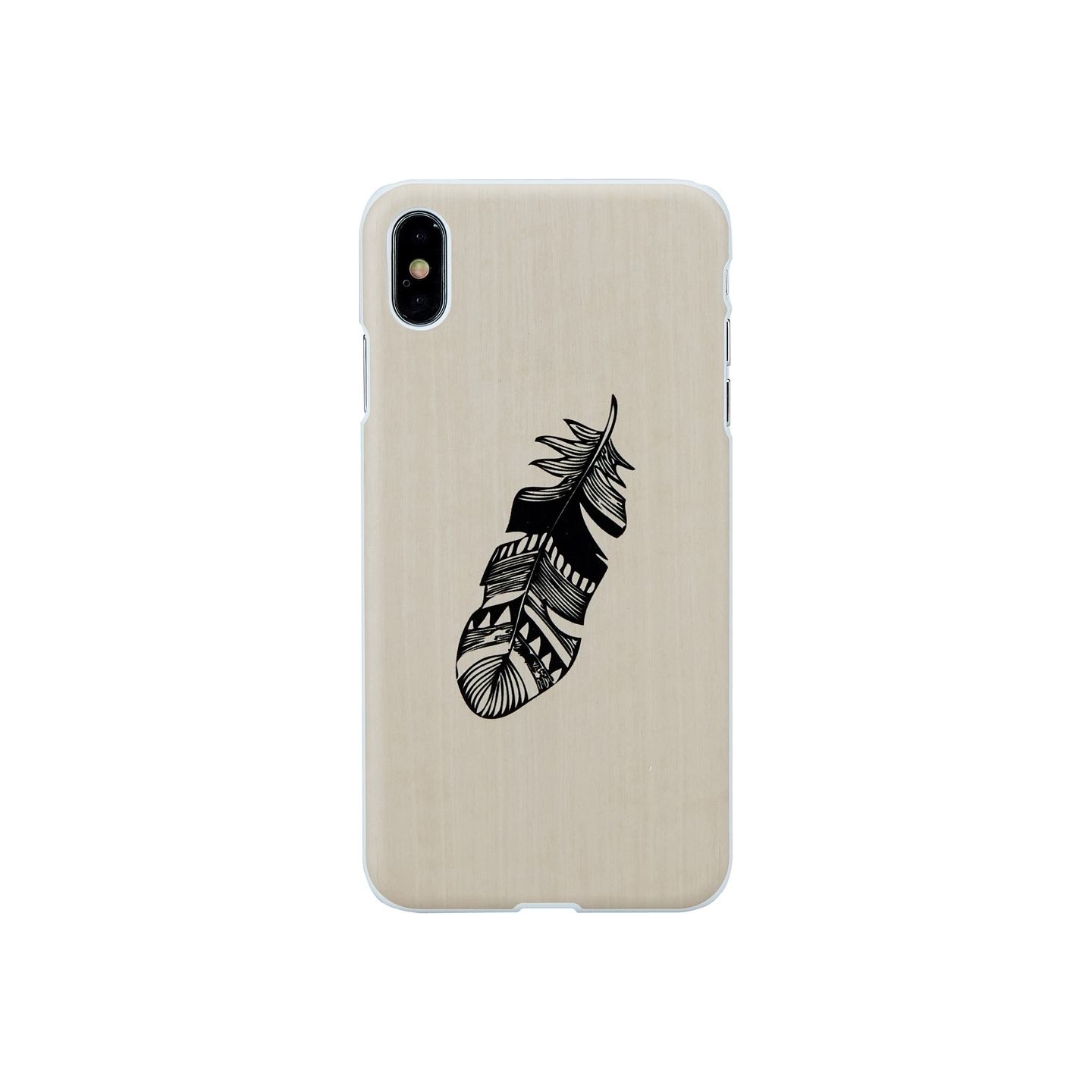 Man&Wood SmartPhone case iPhone XS Max indian white