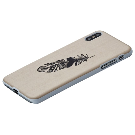Man&Wood SmartPhone case iPhone XS Max indian white