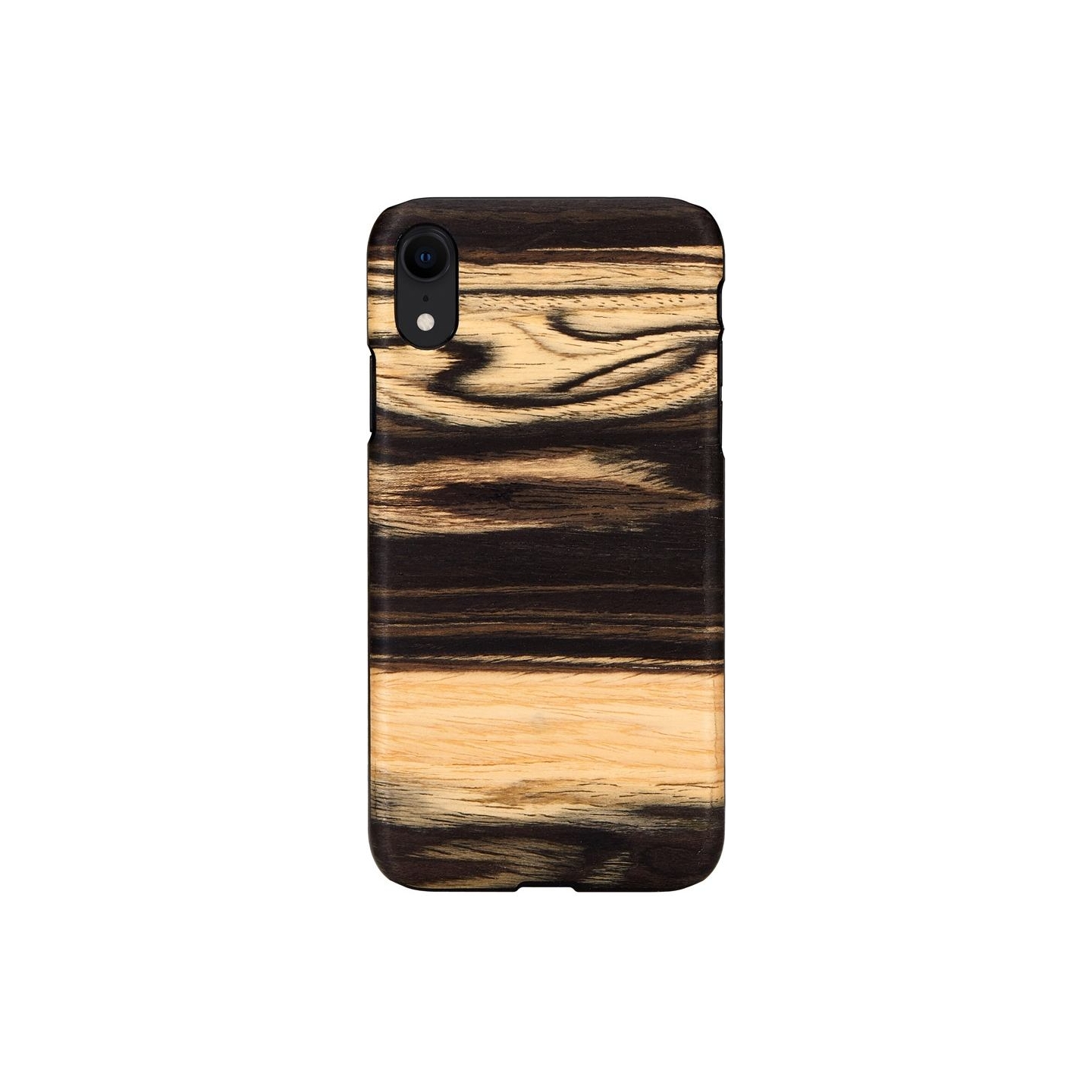 Man&Wood SmartPhone case iPhone XR white ebony black
