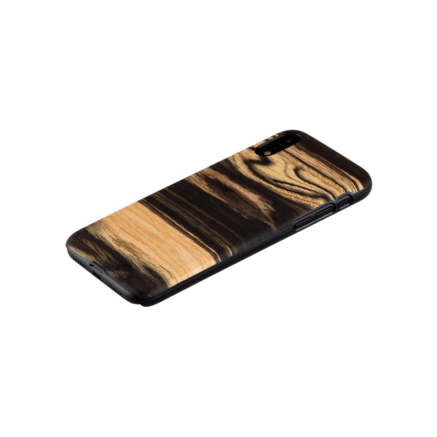 Man&Wood SmartPhone case iPhone XR white ebony black