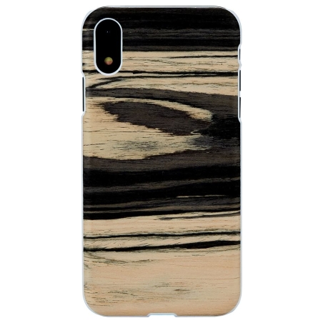 Man&Wood SmartPhone case iPhone XR white ebony white