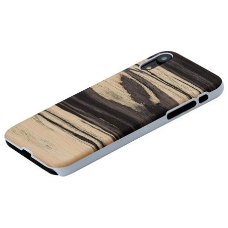 Man&Wood SmartPhone case iPhone XR white ebony white