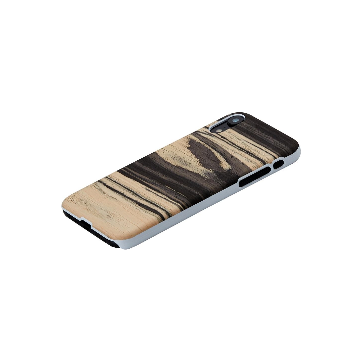 Man&Wood SmartPhone case iPhone XR white ebony white