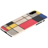 Man&Wood SmartPhone case iPhone XR mondrian wood white