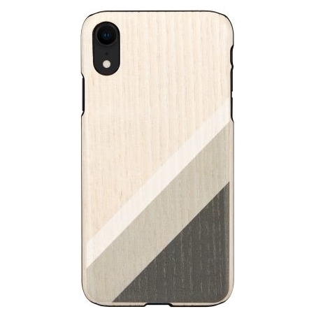 Man&Wood SmartPhone case iPhone XR gray suit black