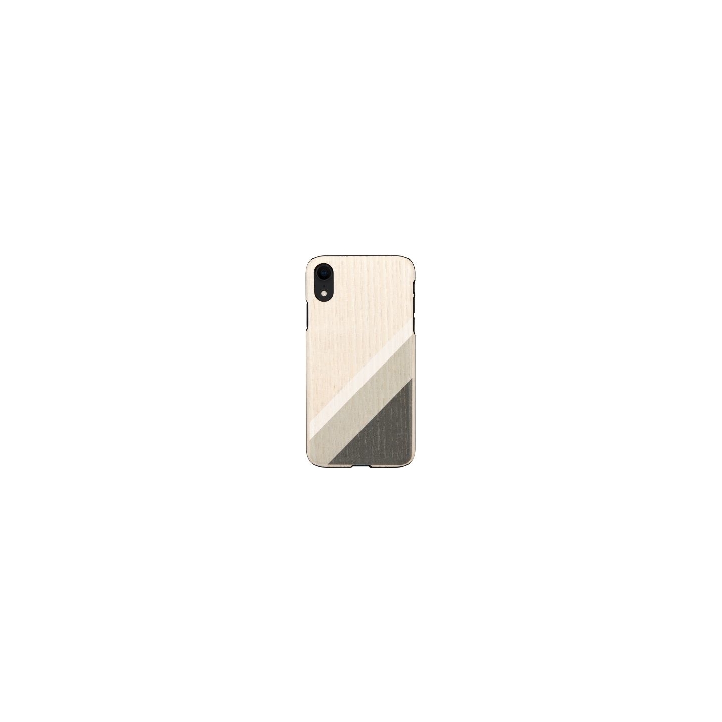 Man&Wood SmartPhone case iPhone XR gray suit black
