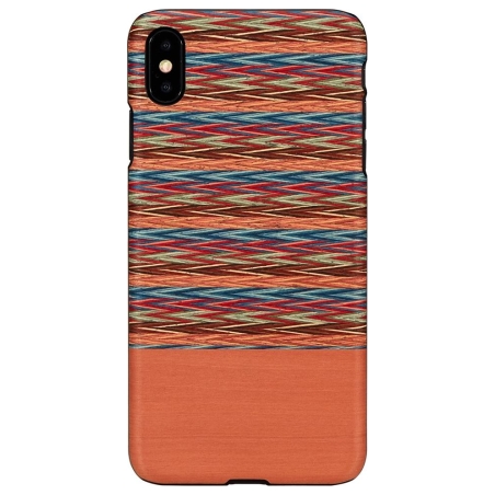 Man&Wood SmartPhone case iPhone XS Max browny check black
