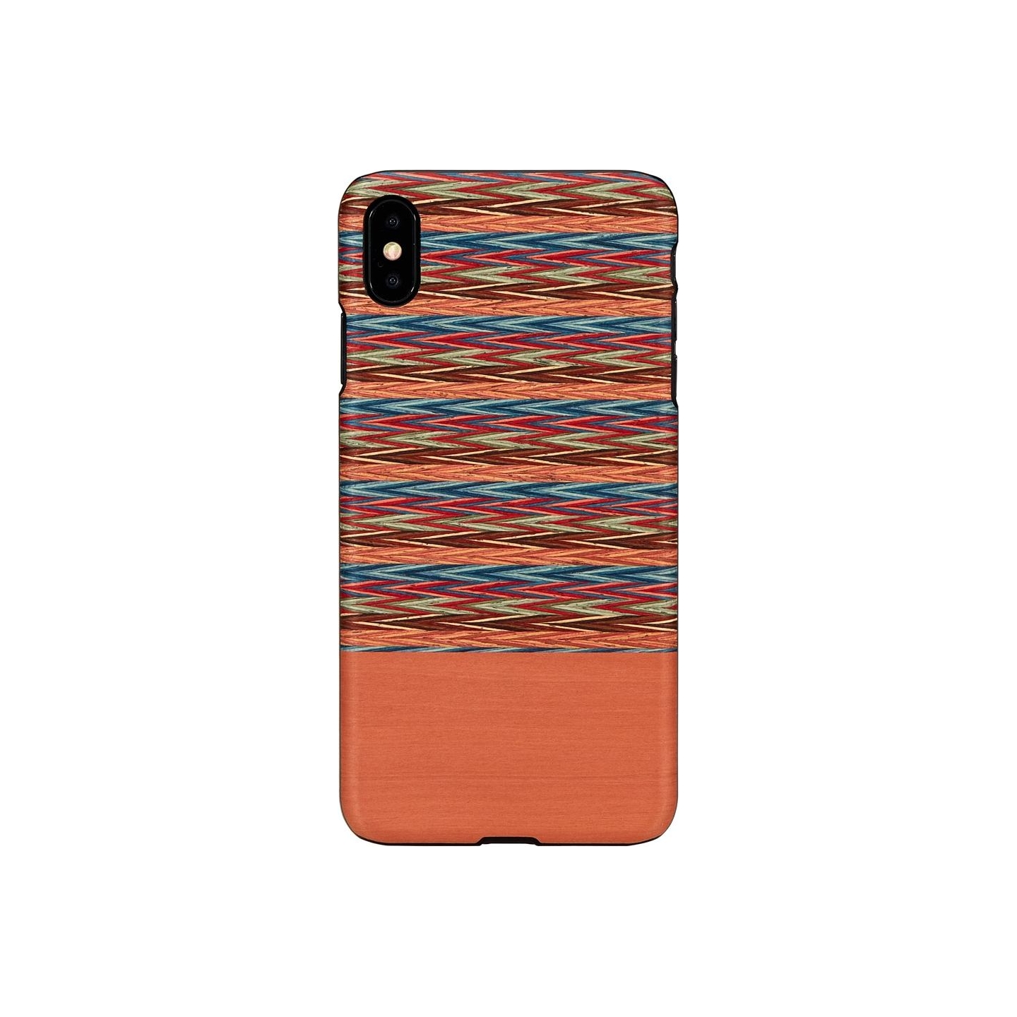Man&Wood SmartPhone case iPhone XS Max browny check black