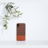 Man&Wood SmartPhone case iPhone XS Max browny check black