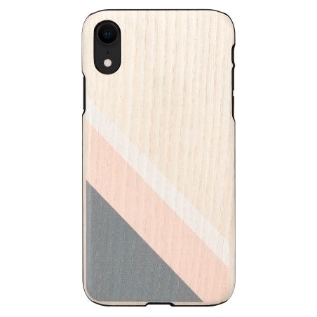 Man&Wood SmartPhone case iPhone XR pink suit black