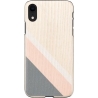 Man&Wood SmartPhone case iPhone XR pink suit black