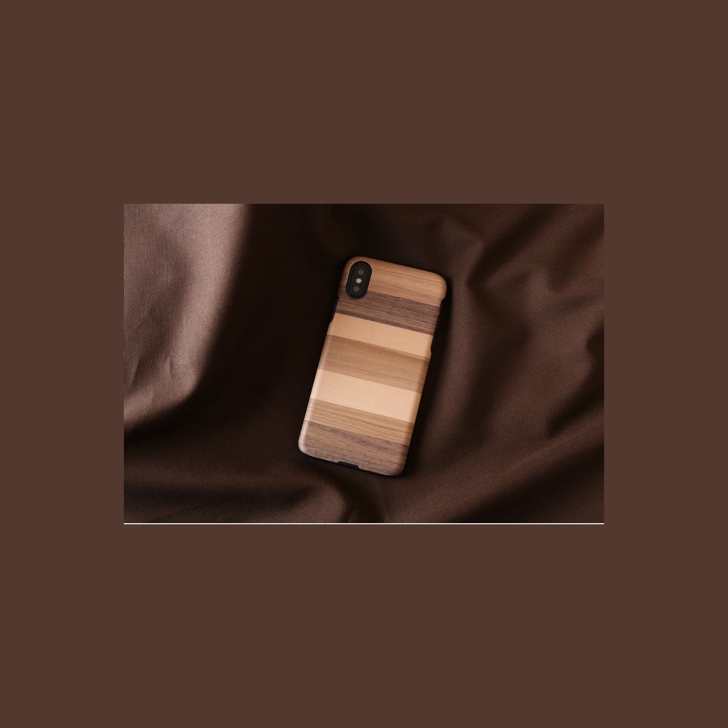 Man&Wood SmartPhone case iPhone X/XS sabbia black