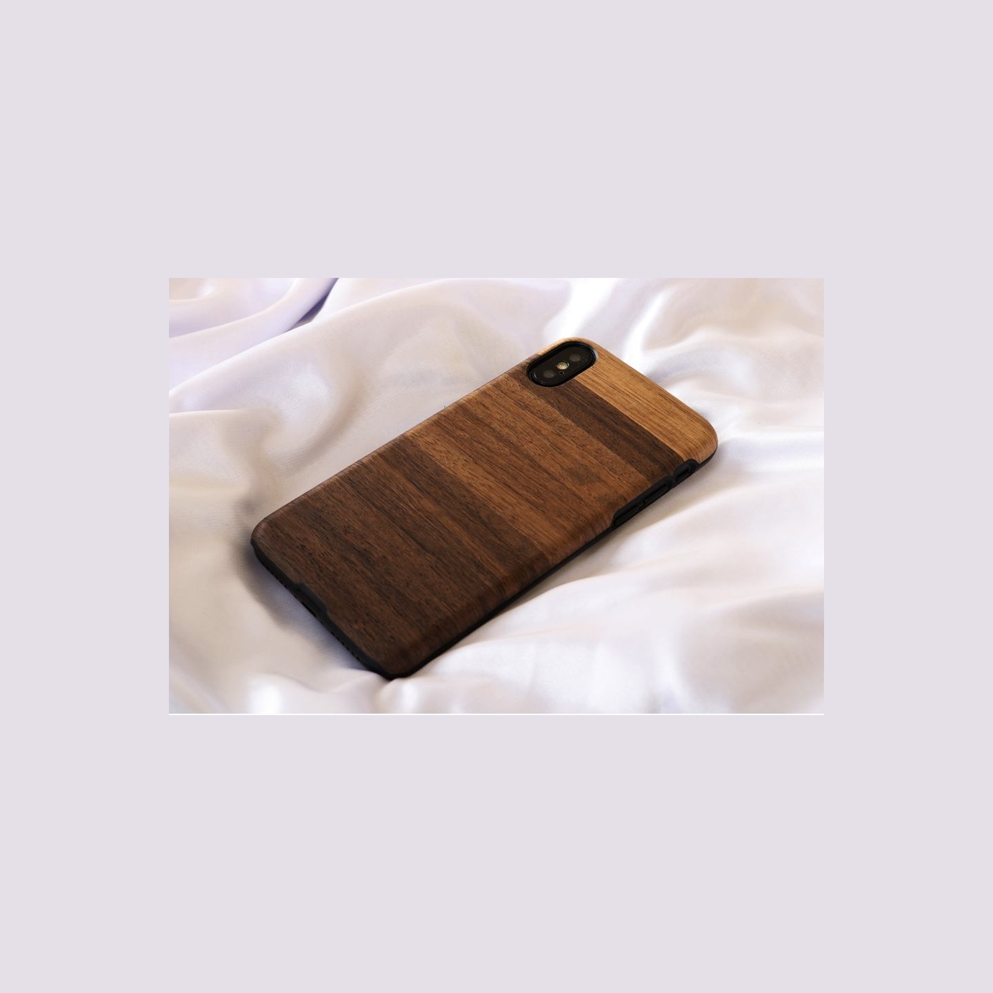 Man&Wood SmartPhone case iPhone X/XS fango black
