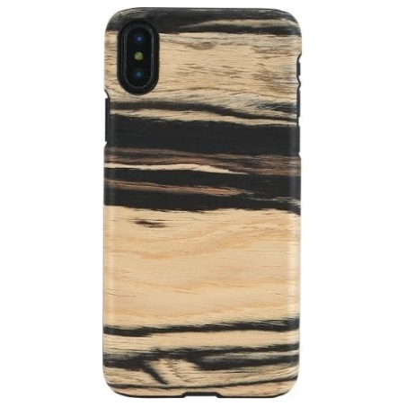 Man&Wood SmartPhone case iPhone X/XS white ebony black
