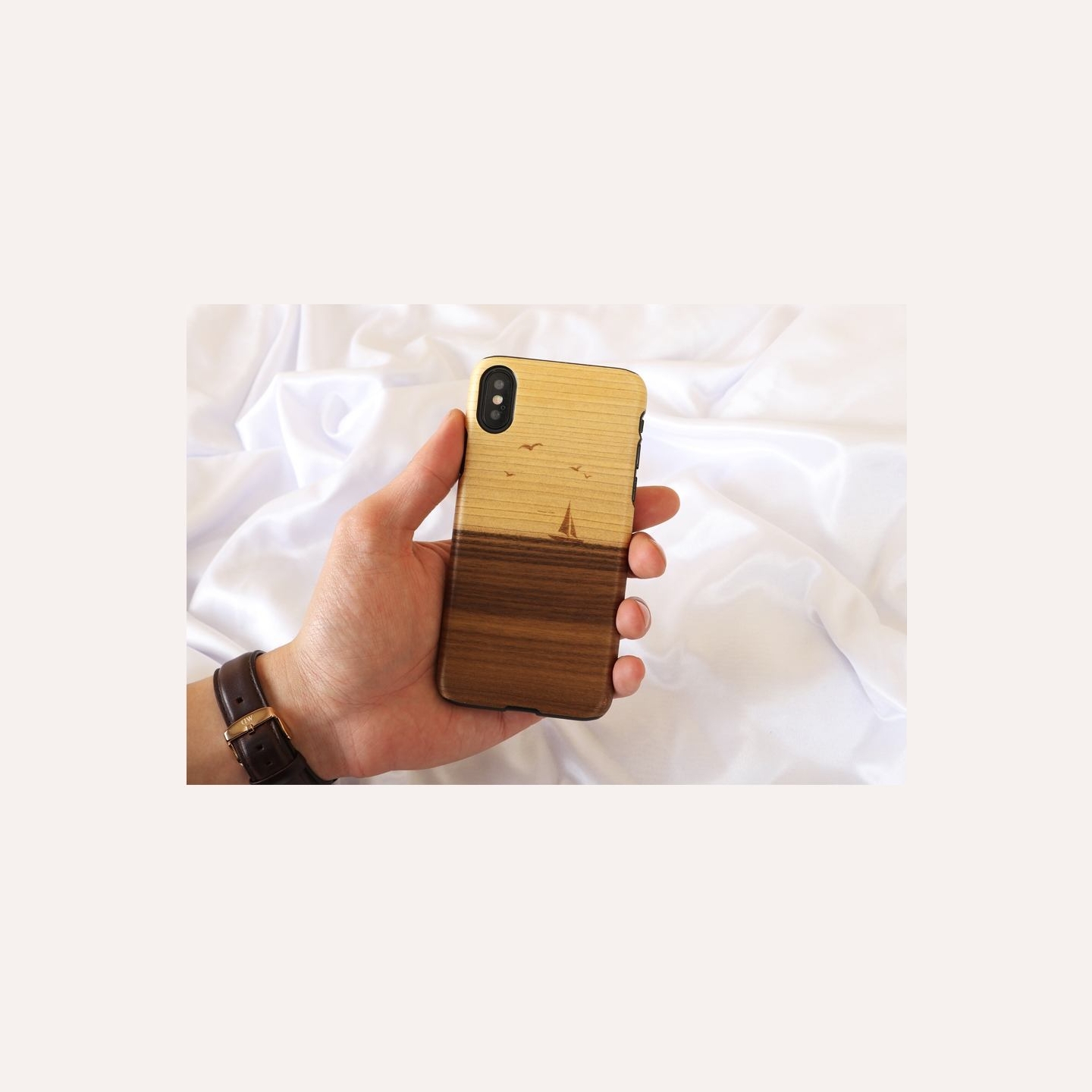 Man&Wood SmartPhone case iPhone X/XS mare black