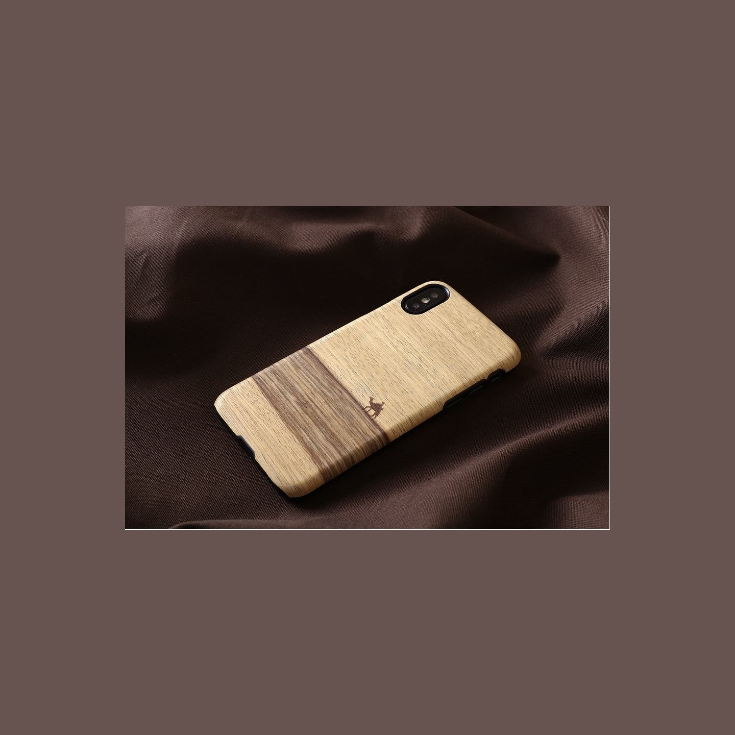 Man&Wood SmartPhone case iPhone X/XS terra black