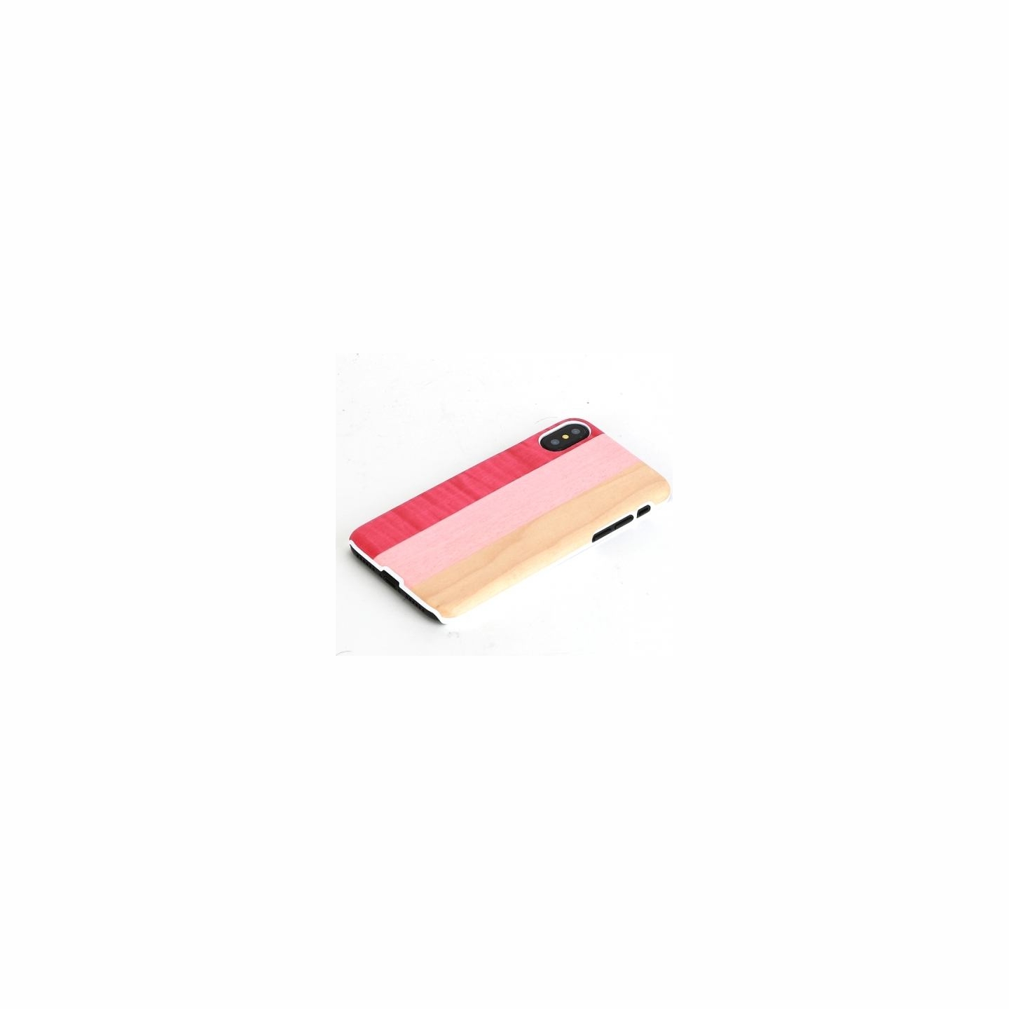Man&Wood SmartPhone case iPhone X/XS pink pie white