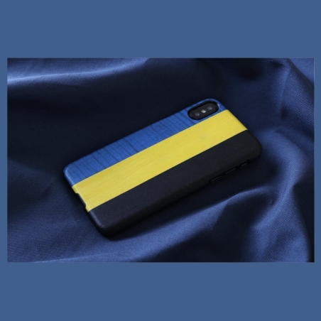 Man&Wood SmartPhone case iPhone X/XS dandy blue black