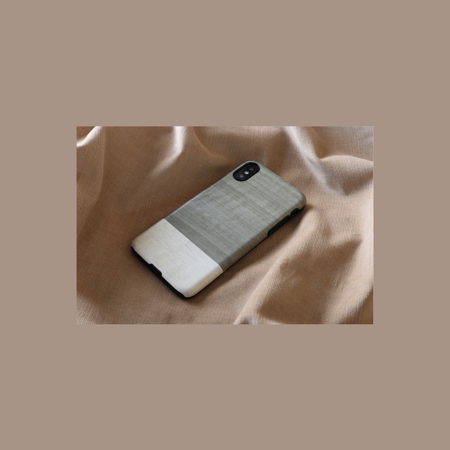 Man&Wood SmartPhone case iPhone X/XS einstein black