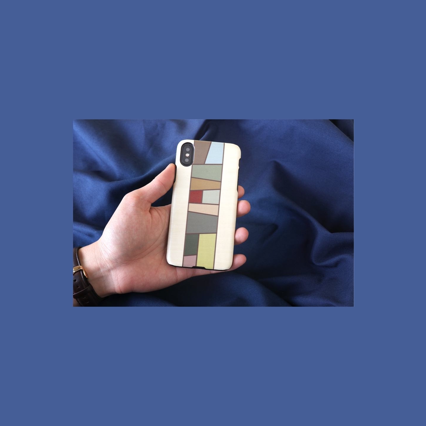 Man&Wood SmartPhone case iPhone X/XS nemo white