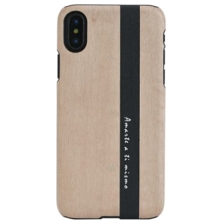 Man&Wood SmartPhone case iPhone X/XS diario black