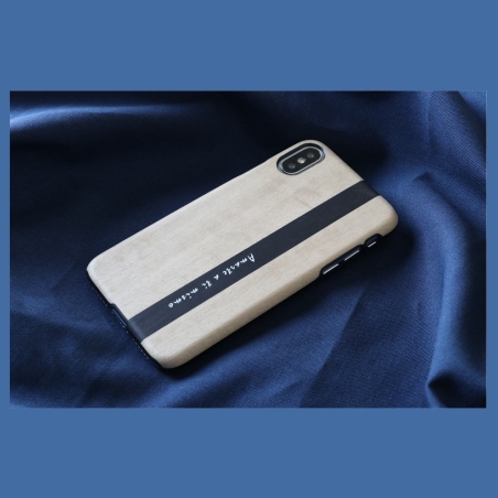 Man&Wood SmartPhone case iPhone X/XS diario black