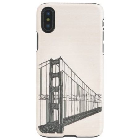 Man&Wood SmartPhone case iPhone X/XS hand bridge black