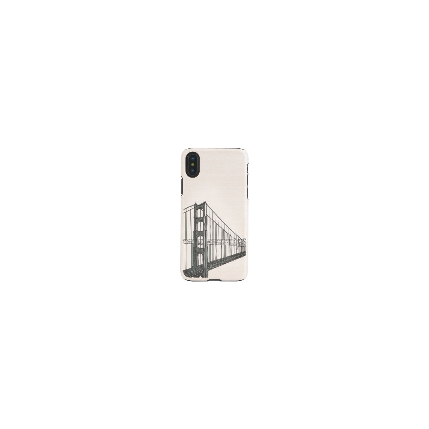 Man&Wood SmartPhone case iPhone X/XS hand bridge black