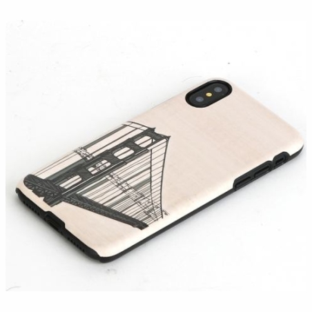 Man&Wood SmartPhone case iPhone X/XS hand bridge black