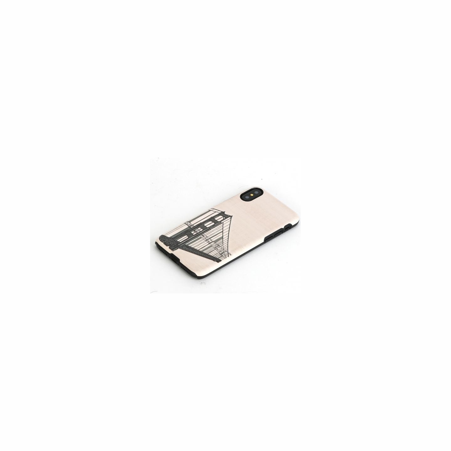 Man&Wood SmartPhone case iPhone X/XS hand bridge black