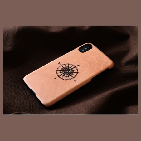 Man&Wood SmartPhone case iPhone X/XS compass black