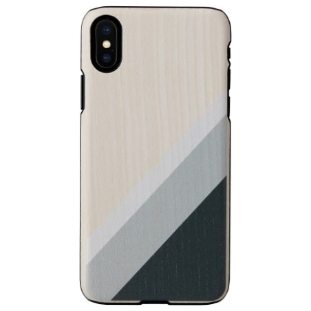 Man&Wood SmartPhone case iPhone X/XS gray suit black