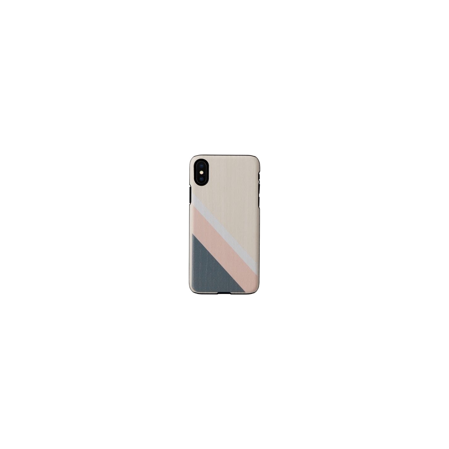 Man&Wood SmartPhone case iPhone X/XS pink suit black