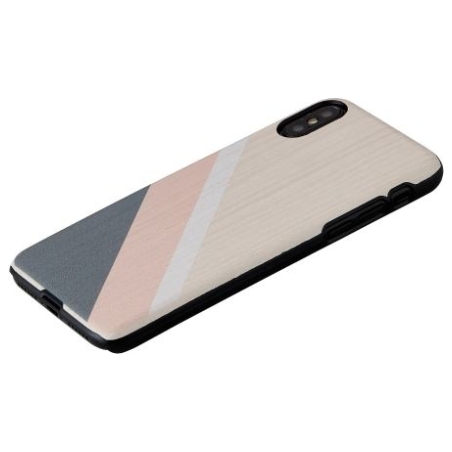 Man&Wood SmartPhone case iPhone X/XS pink suit black