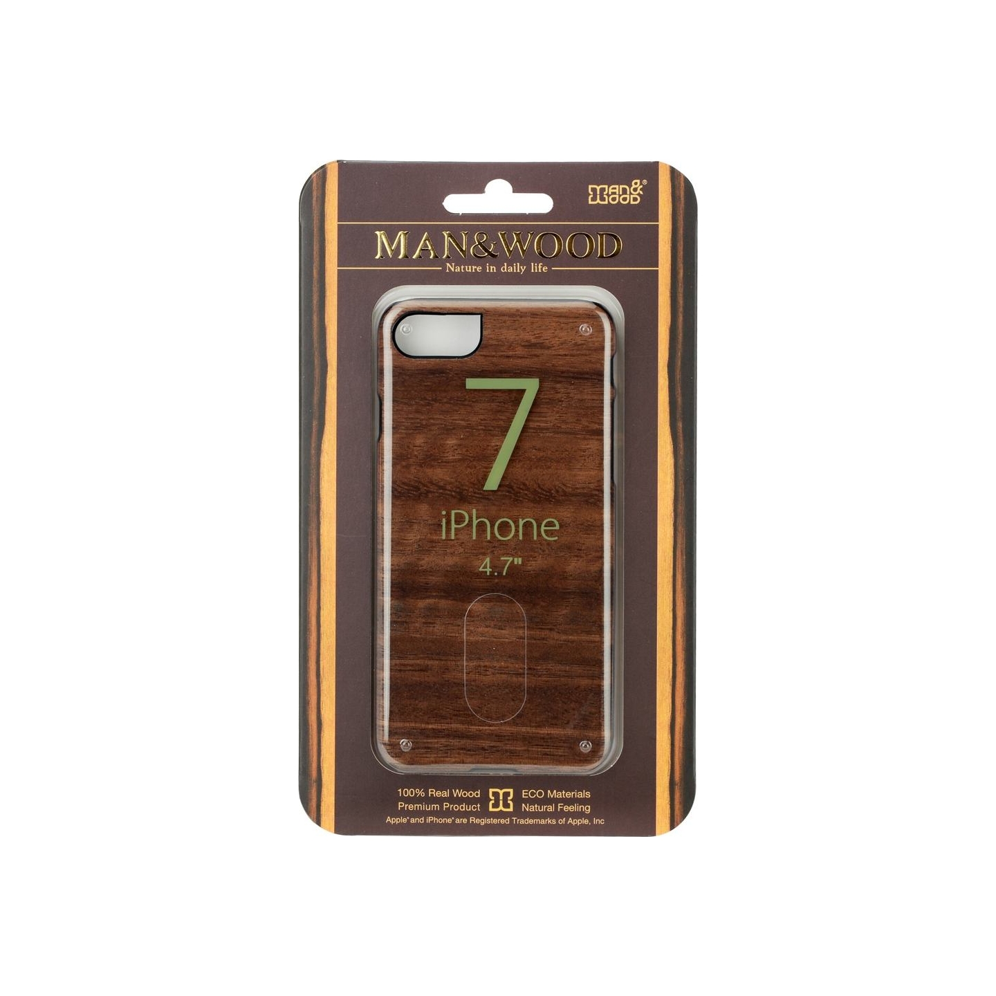 Man&Wood case for iPhone 7/8 koala black